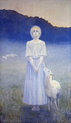 Vision, 1892 von Alphonse Osbert hochwertiger Kunstdruck